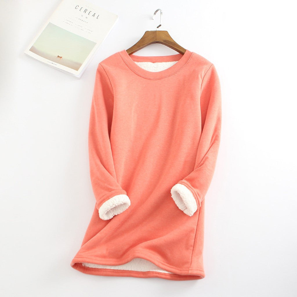 Lorene Pullover: Bequemer Fleece-Pullover
