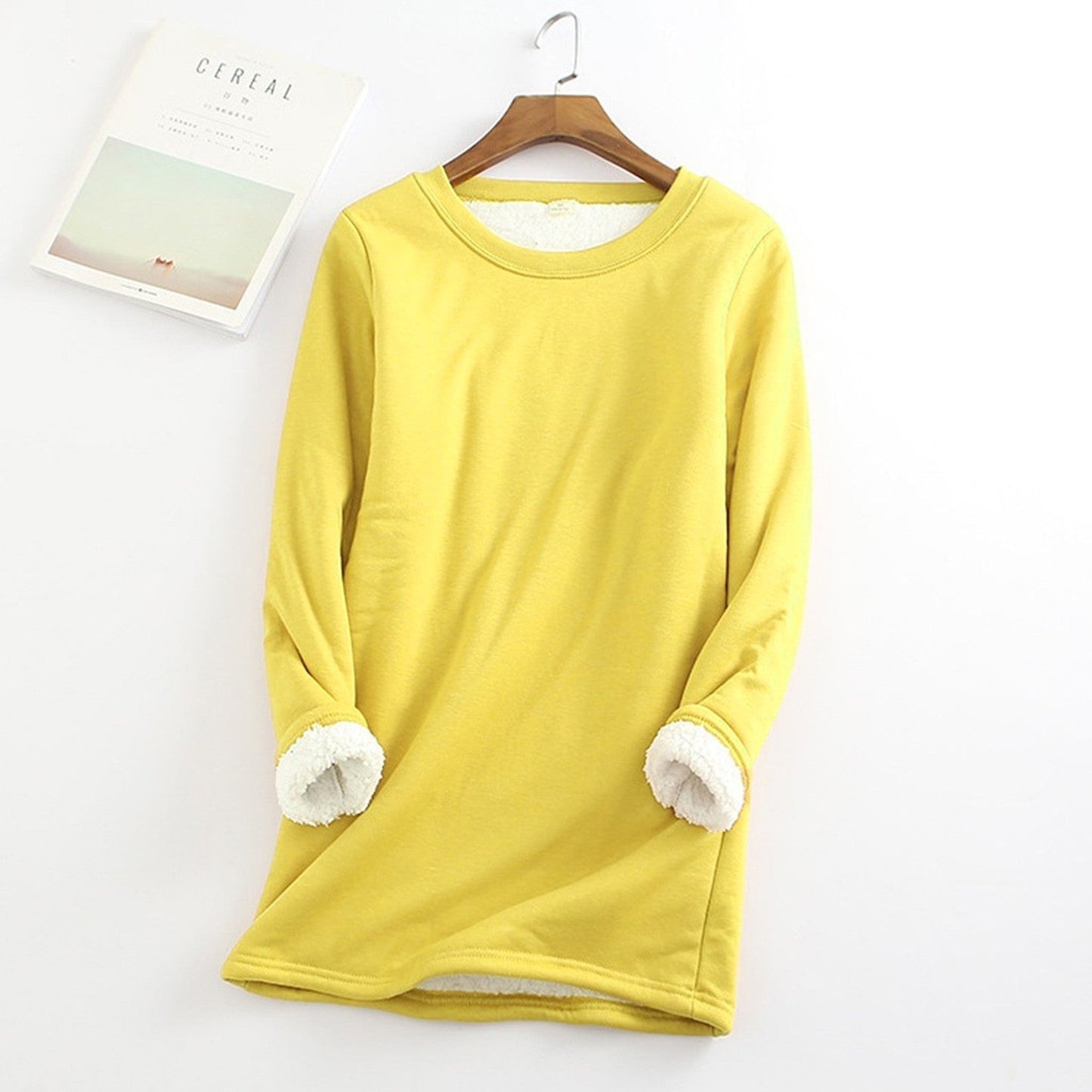 Lorene Pullover: Bequemer Fleece-Pullover