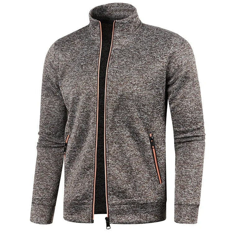 ModeGeist | Leichtgewicht Zip-cardigan Polyester Komfortabel und Modern
