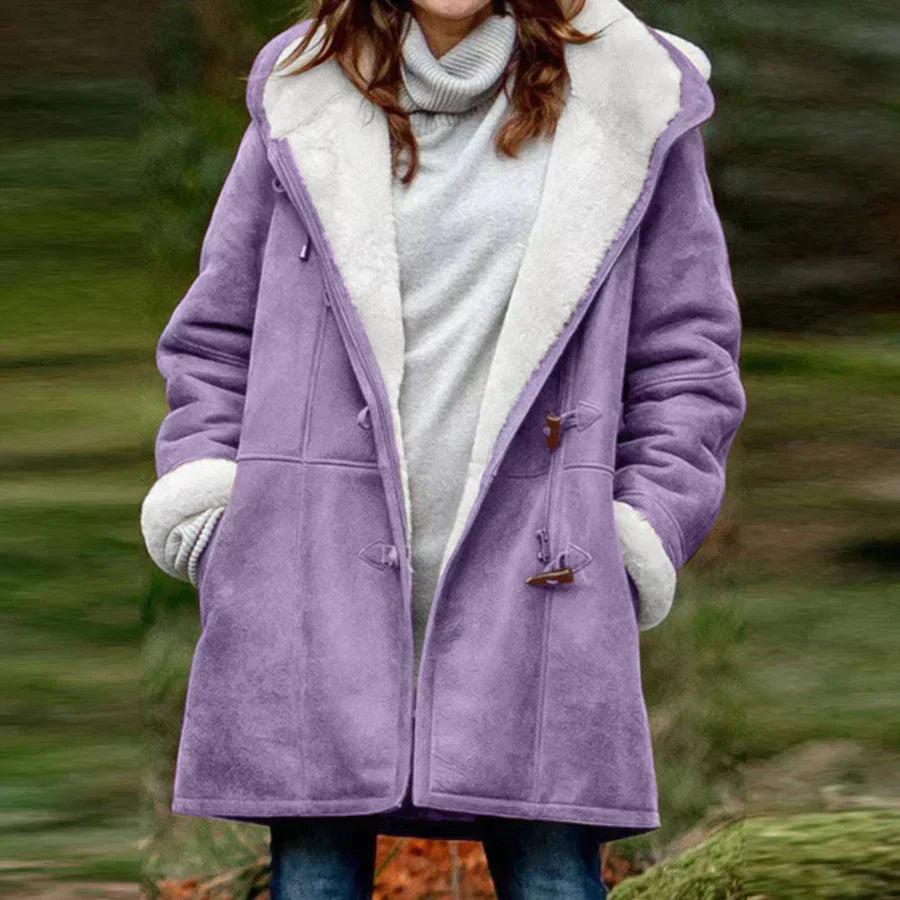 ModeGeist | Winterjacke elegante Fleece-Futter - stilvolle warme Oberbekleidung für kalte Tage