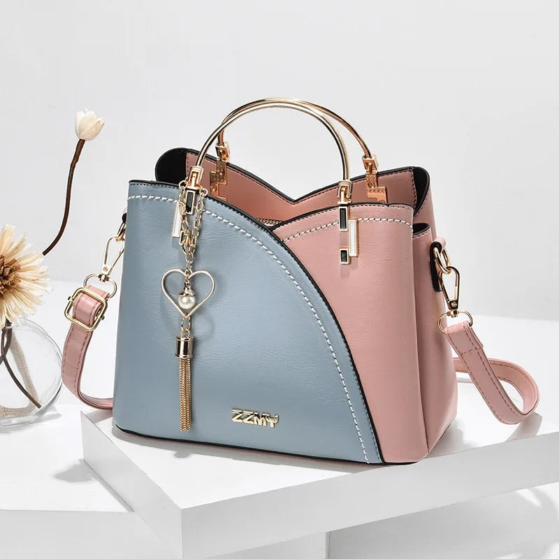 Teresa:  Hand- und Schultertasche, variabel tragbar