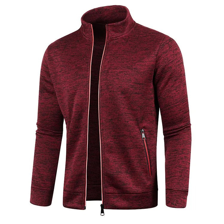 ModeGeist | Leichtgewicht Zip-cardigan Polyester Komfortabel und Modern