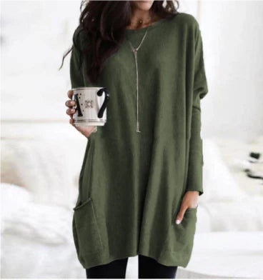 Damenpullover Leonie: Bequem mit Taschen