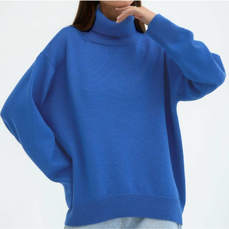 Elegantes Damen-Rollkragenpullover Sabrina