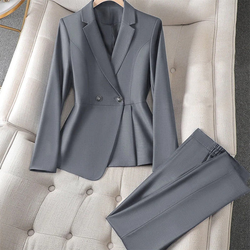 Elegantes Damen-Anzugset Clarissa: Blazer und Hose