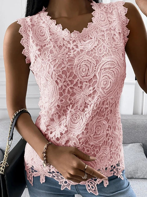 Damen-Spitzentop Felicia – elegant