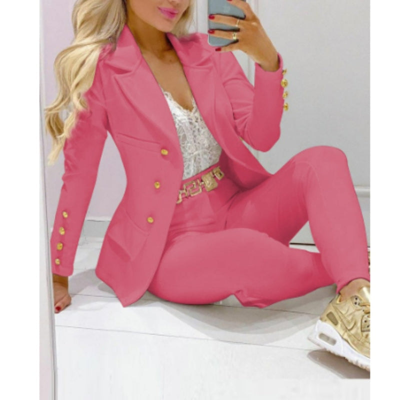 Elegantes Damen-Anzugset Valentina (Blazer & Hose)