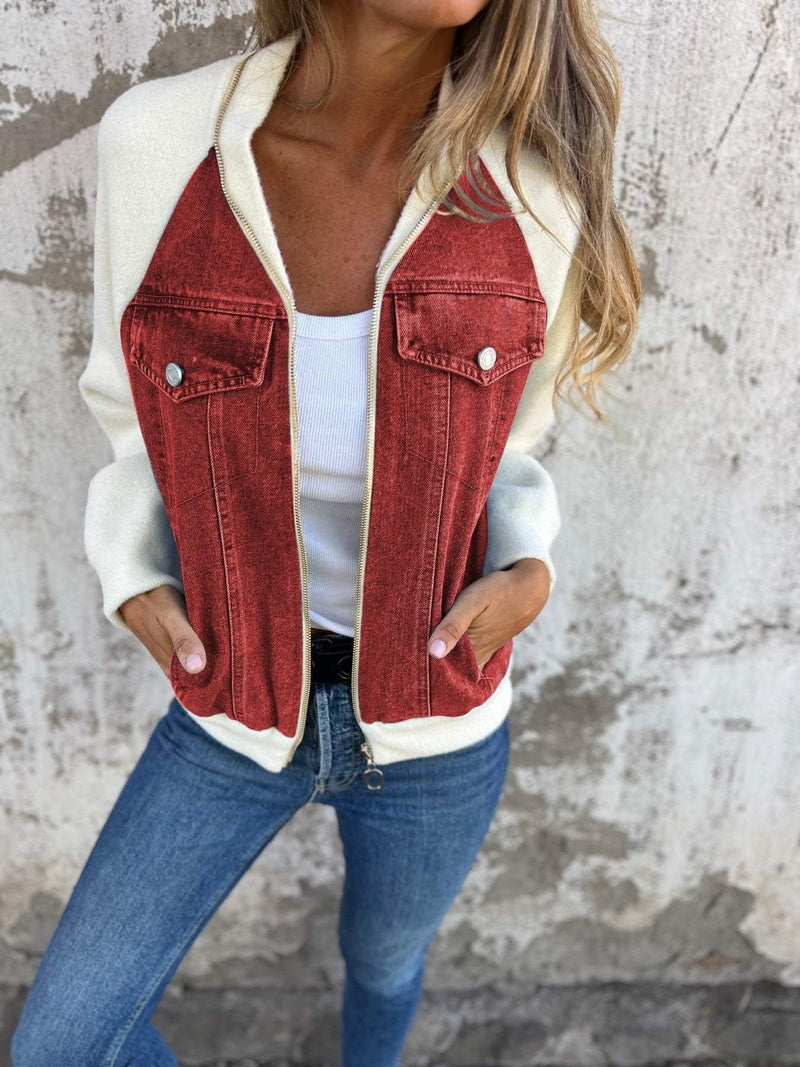 Damen Jeansjacke Romina im modernen Stil