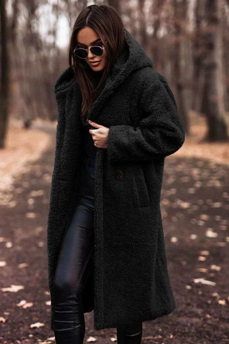 Marita Damen Winter Trenchcoat Lang