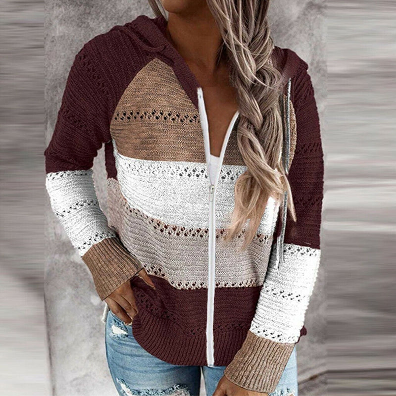 Juliette: Damen-Kapuzenpullover aus leichter Baumwolle