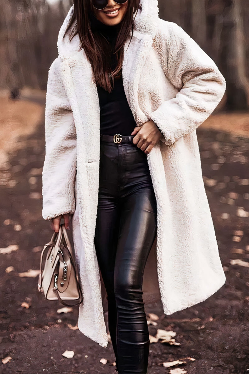 Marita Damen Winter Trenchcoat Lang