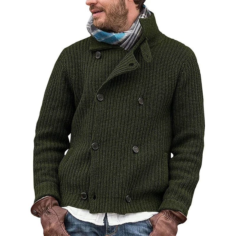 Carsten Vintage Chunky Knit Cardigan