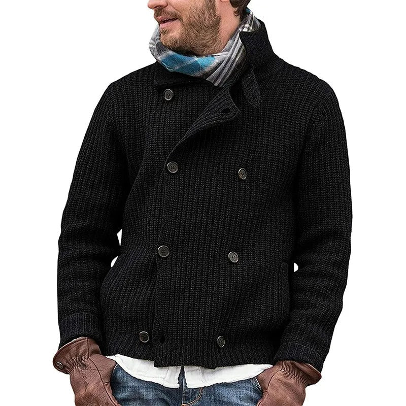 Carsten Vintage Chunky Knit Cardigan