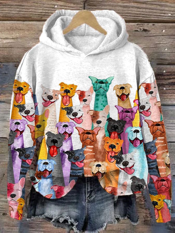 Sweatshirt mit Tiermotiv von Fudus