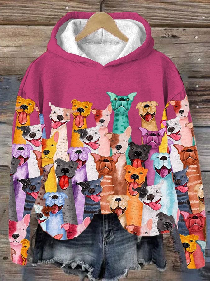 Sweatshirt mit Tiermotiv von Fudus