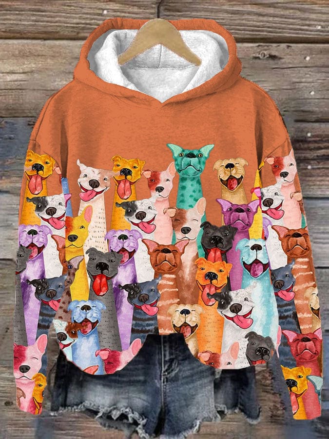 Sweatshirt mit Tiermotiv von Fudus