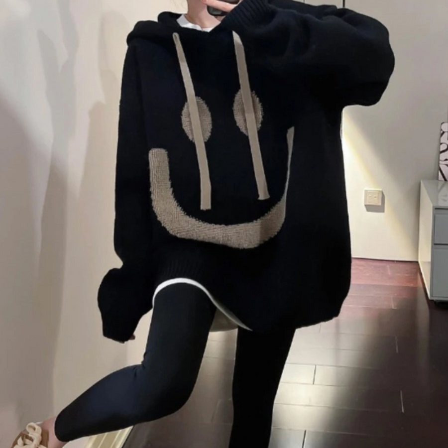 GERTRUD: Extra großer Kapuzenpullover