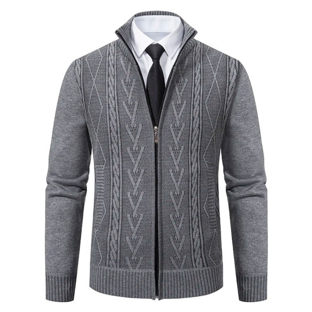 Herren-Strickjacke von Hans - warm und bürotauglich
