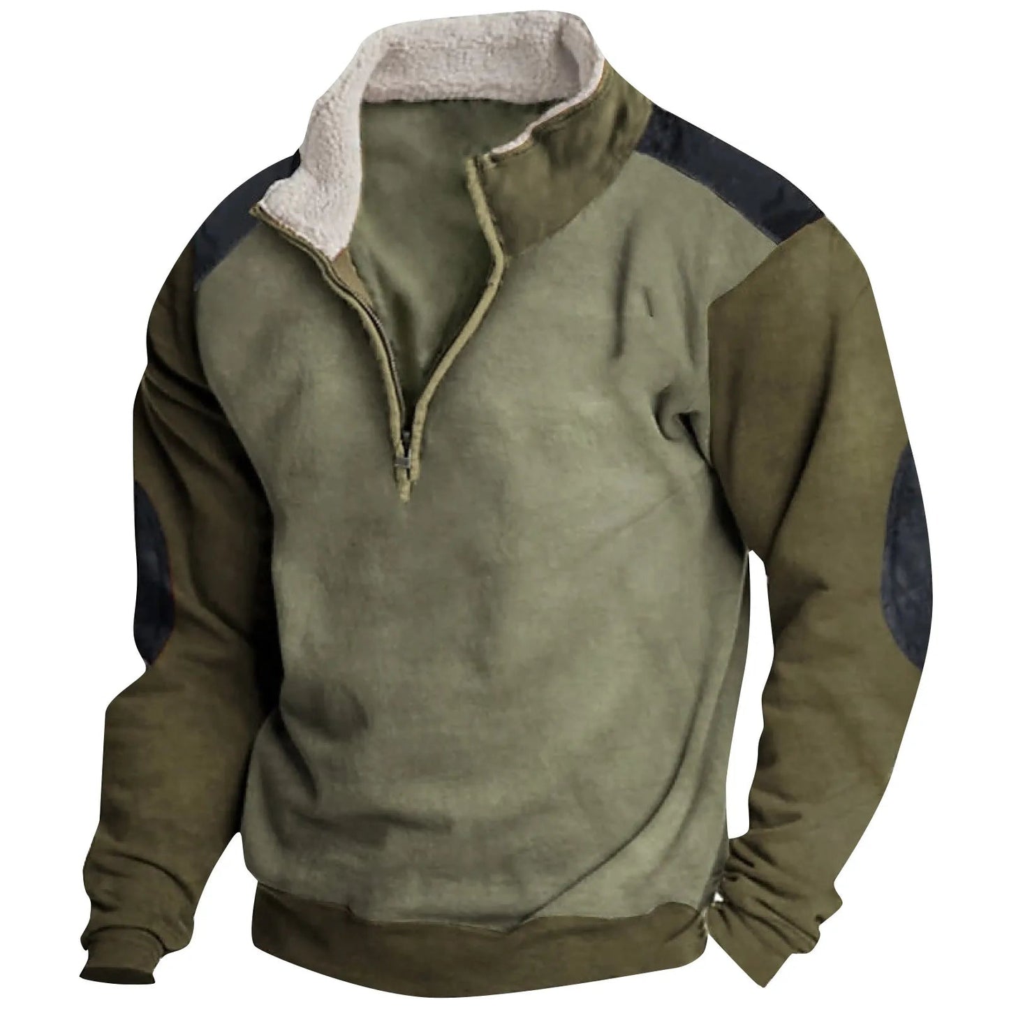 Harrit Herren-Pullover mit wärmender Statement-Optik