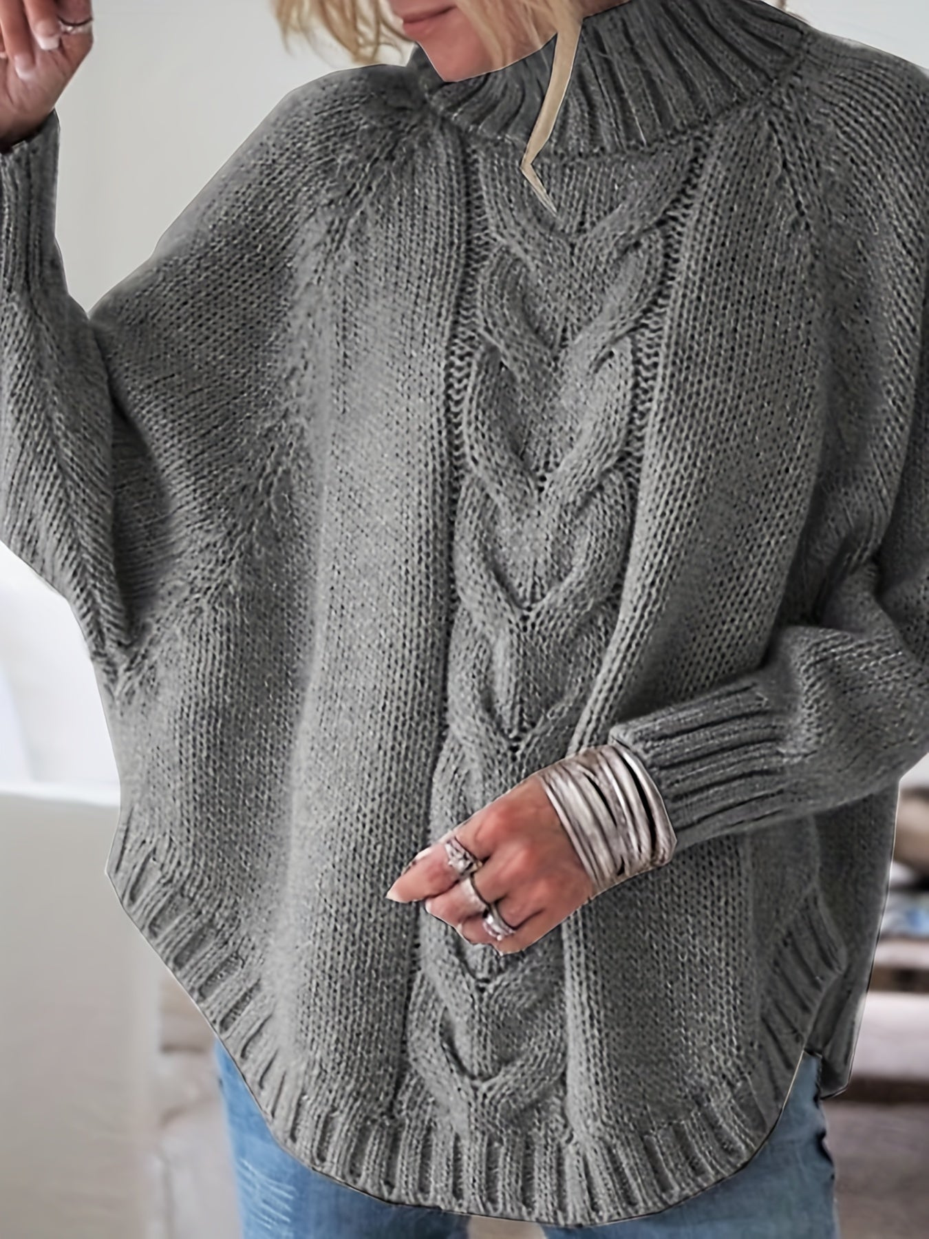 Frauen Strickpullover Eugenie - warm