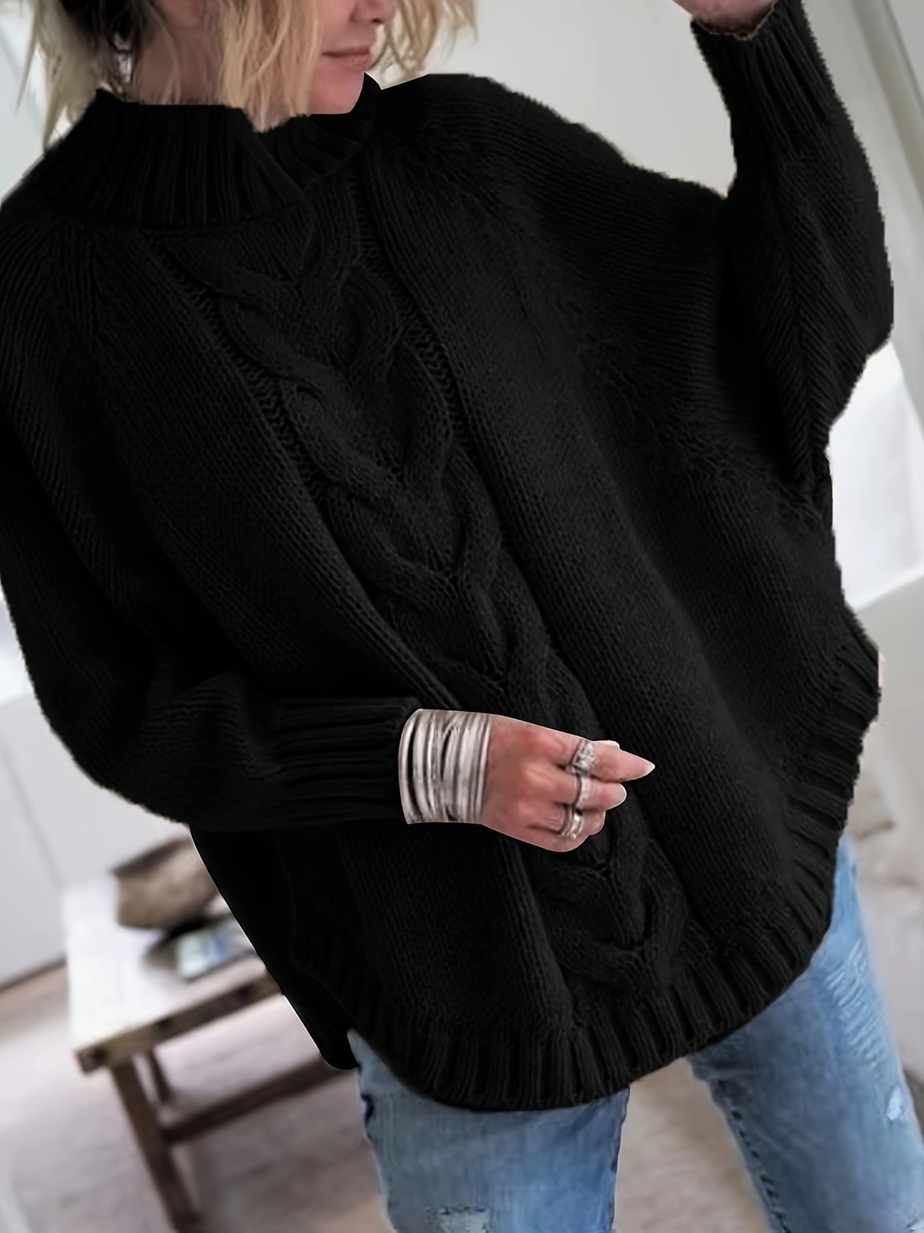 Frauen Strickpullover Eugenie - warm