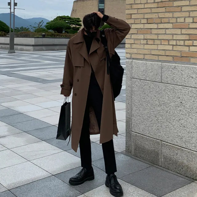 Mäntel für Herren - Warmer Trenchcoat von Ottom