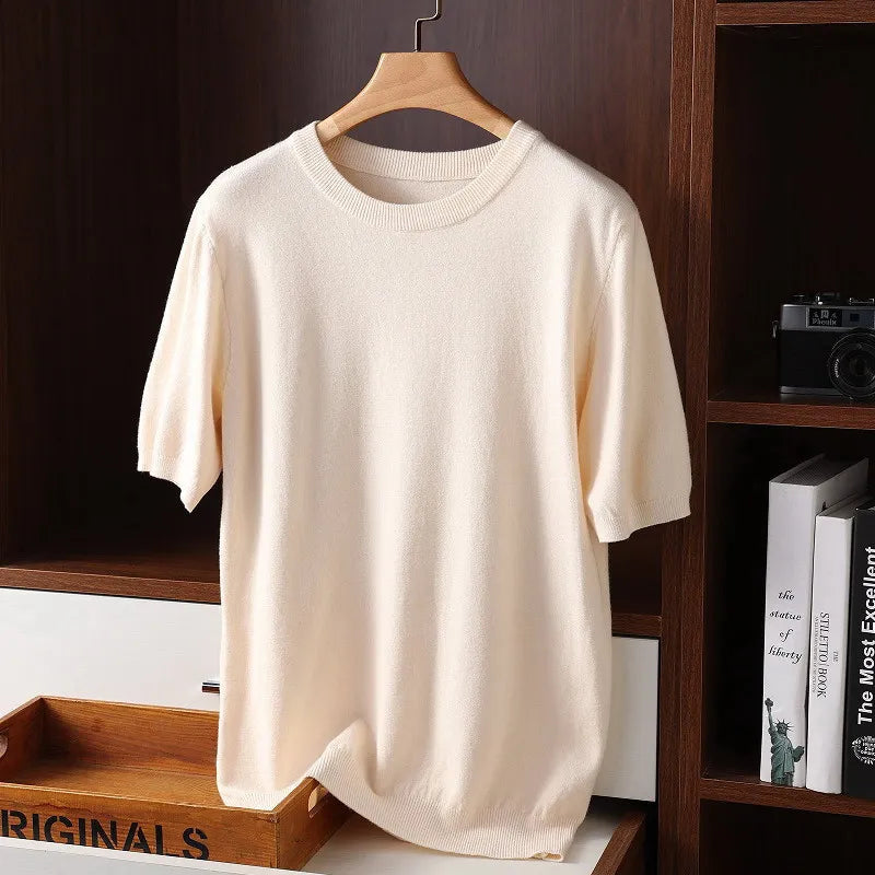 Sommerliches Rundhals-T-Shirt Gabino - weich
