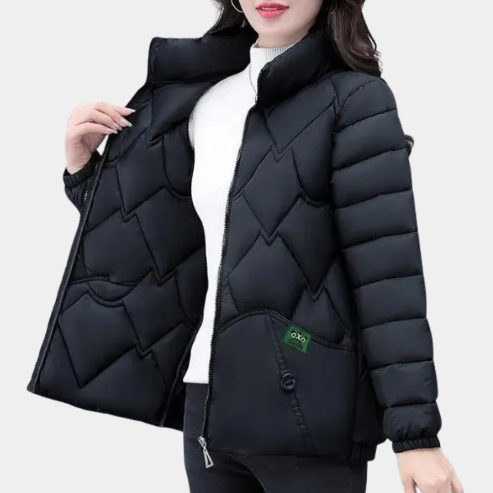 ModeGeist | Warme isolierte Winterjacke für Damen
