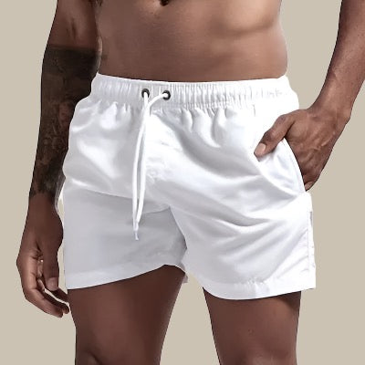 Hochwertige Herren Badehose, schnelltrocknend und schlicht