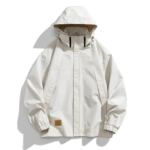 ModeGeist | Wetterfeste Outdoorjacke mit Kapuze für Herren