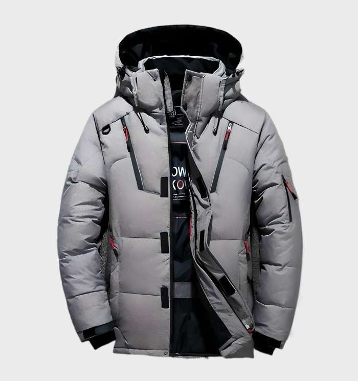 Wasserdichte und winddichte Daunenjacke für Herren – Modell Benedikt