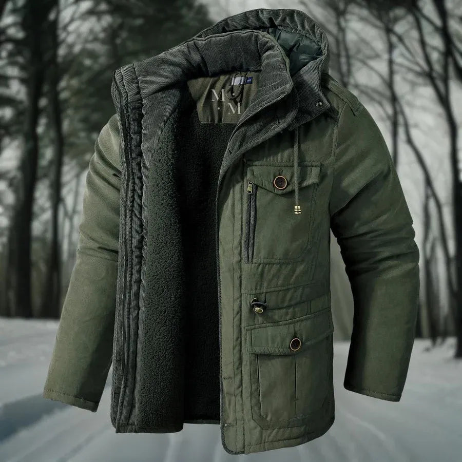Warme, winddichte Winterjacke Dagobert