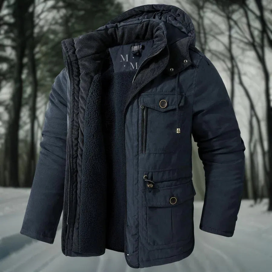 Warme, winddichte Winterjacke Dagobert