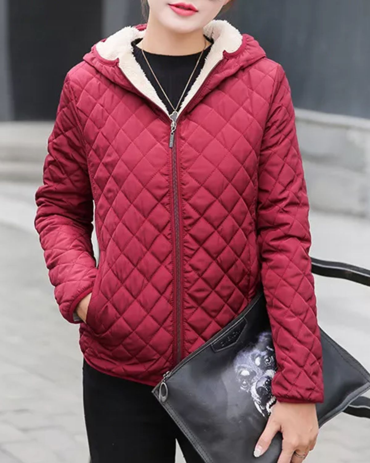 Stilvolle und warme Damenjacke Danique