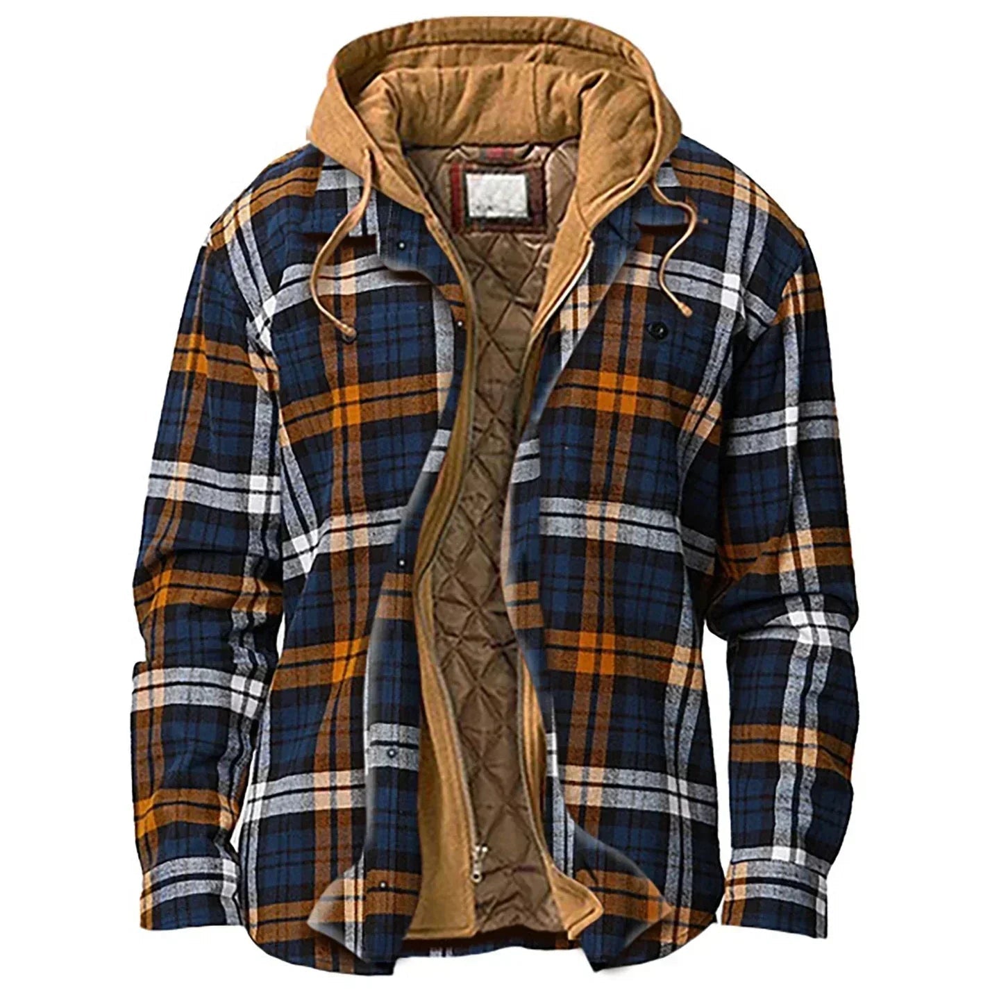 Herren-Flanell Winterjacke Marcel