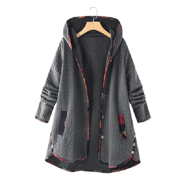 Damen Winterjacke mit Kapuze – Modell Monika