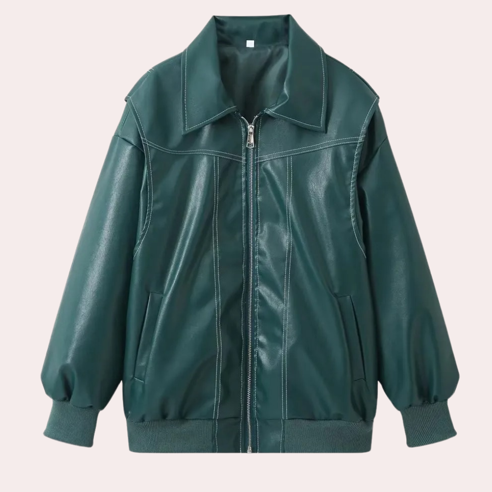 ModeGeist | Vielseitige Bikerjacke für Damen zur Hochsaison