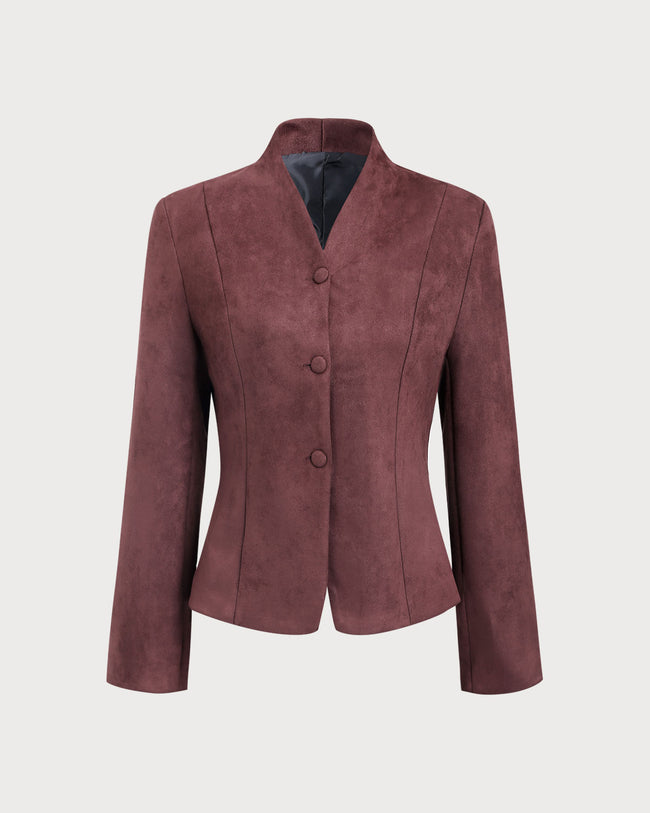 ModeGeist | Tailored Jacket Strukturierter Button up Blazer