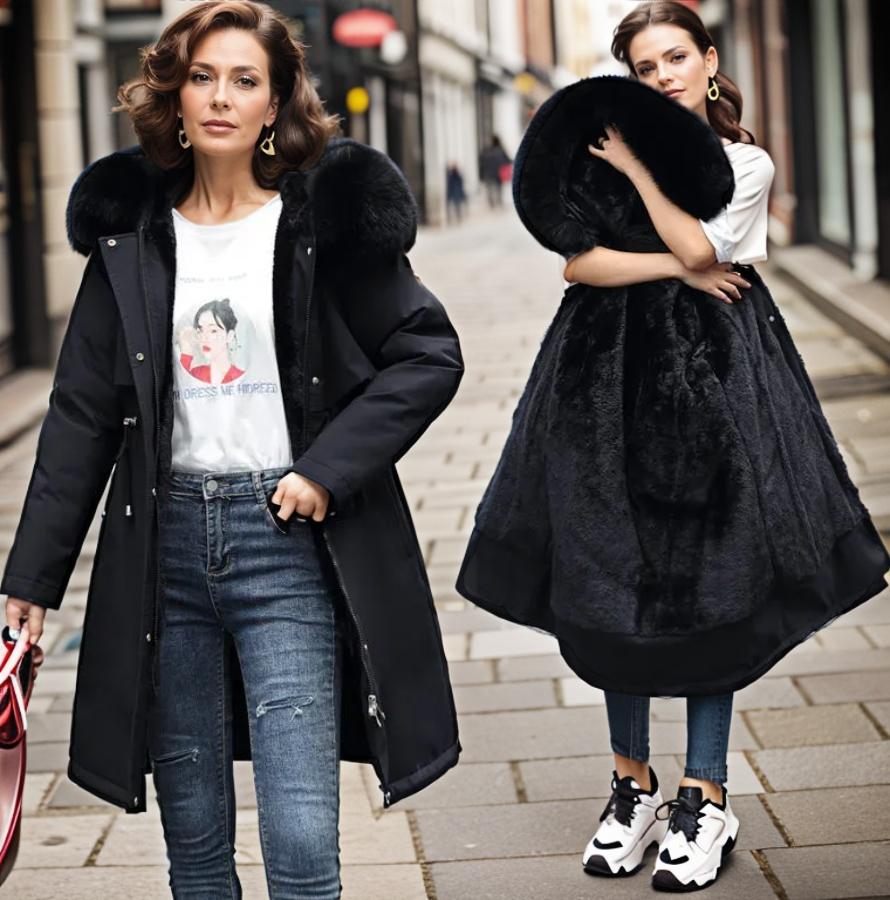 ModeGeist | Damen Warm Wasserfest Wintermantel
