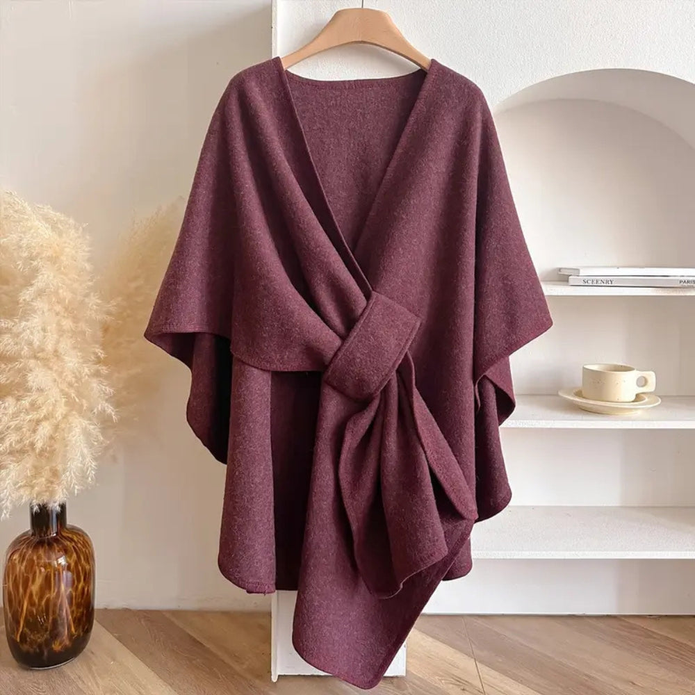 ModeGeist | Damen Winddichter Poncho Schal Mantel
