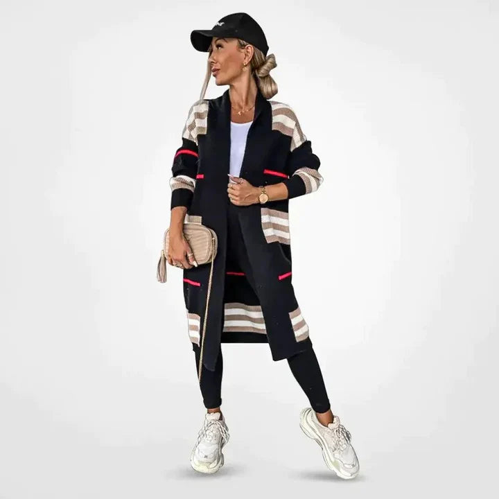ModeGeist | Holz für Damen-Cardigan