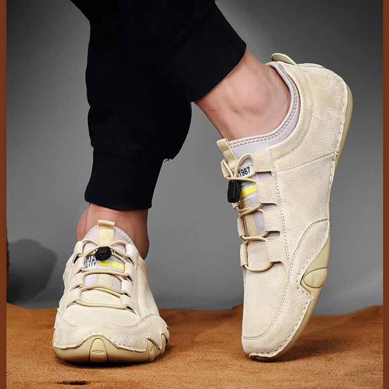Herren-Loafers aus echtem Leder - Jasper