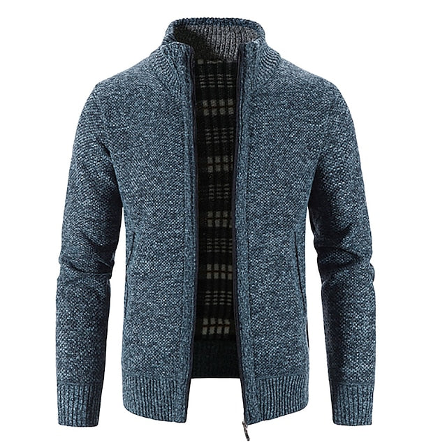 Herren-Zipperpullover