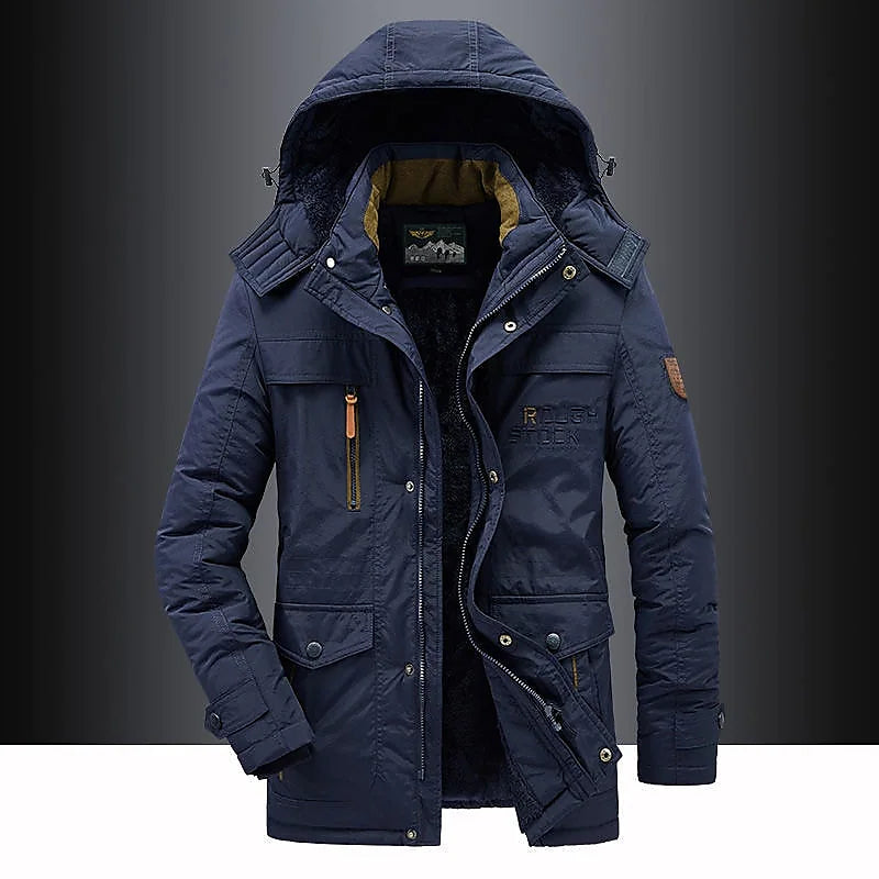 ModeGeist | Parka lässige gepolsterte Jacke