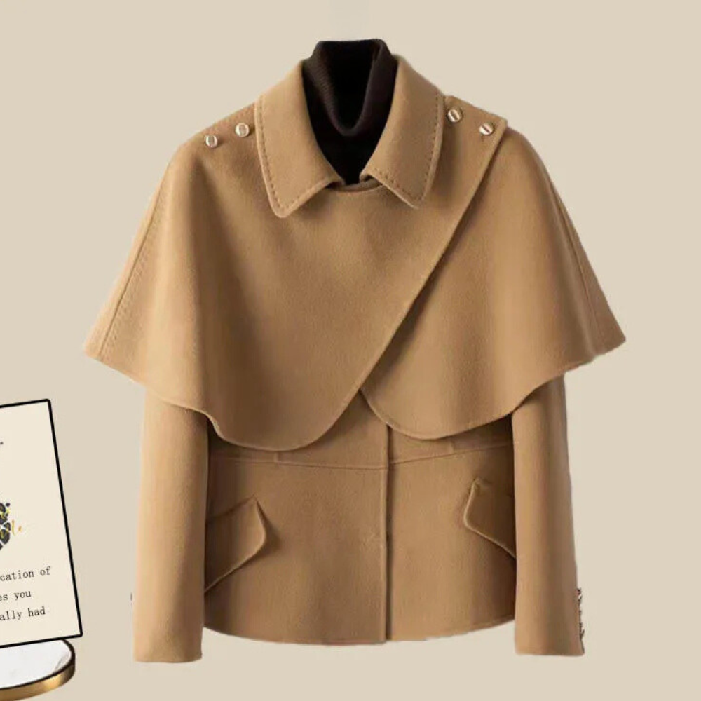 ModeGeist | Stilvolle Herbstkragenjacke für Damen