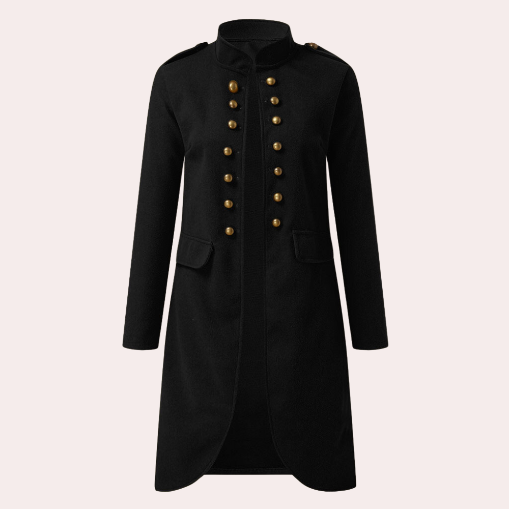 ModeGeist | Bequemer Mittellanger Herbstmantel für Frauen