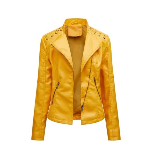 ModeGeist | Premium Lammlederjacke für Den Herbst