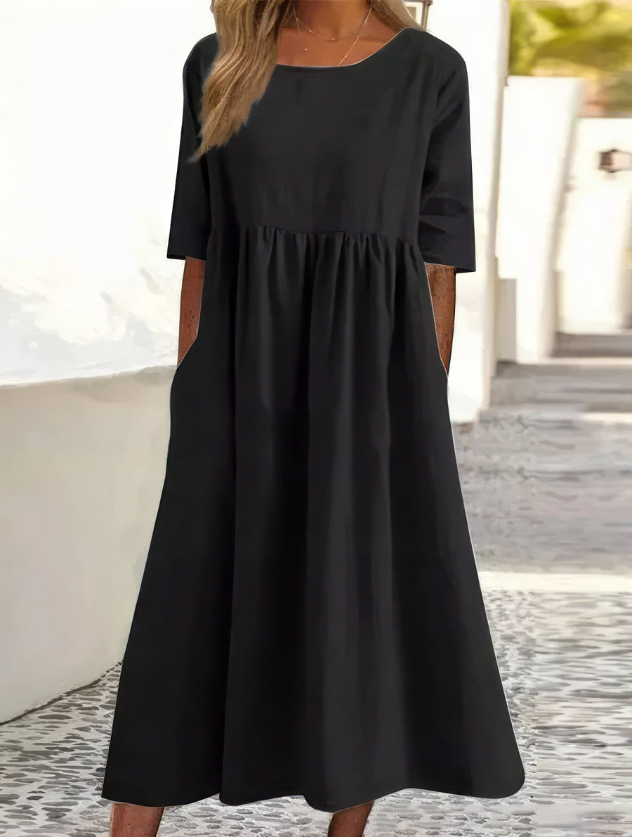 AMIRA – Kleid mit Taschen und Reißverschluss