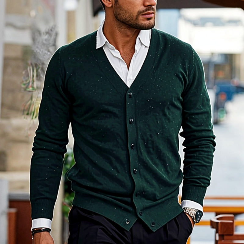 Männers Strickjacke Rafael - elegant