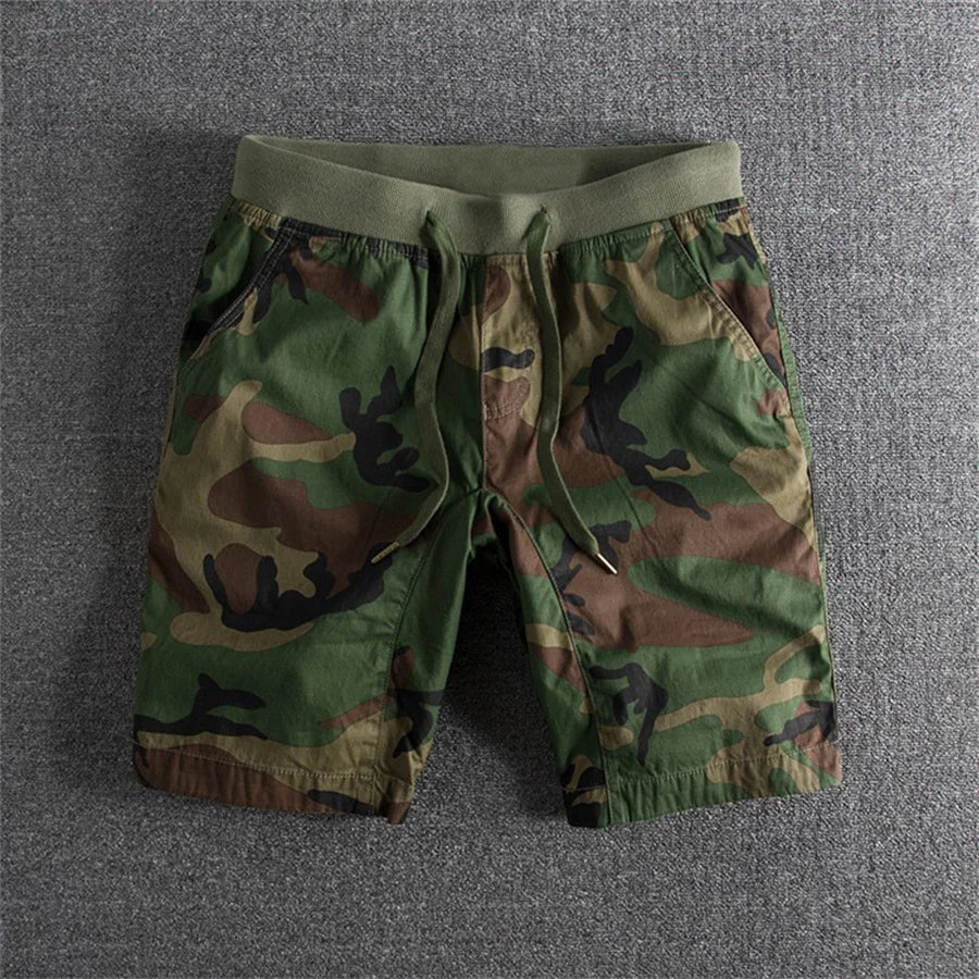 Klassische Herren Tarnmuster-Shorts für den Sommer - Thorald